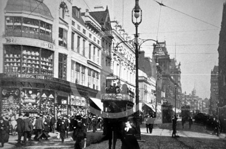 Church Street, looking towards Central Station, c 1902